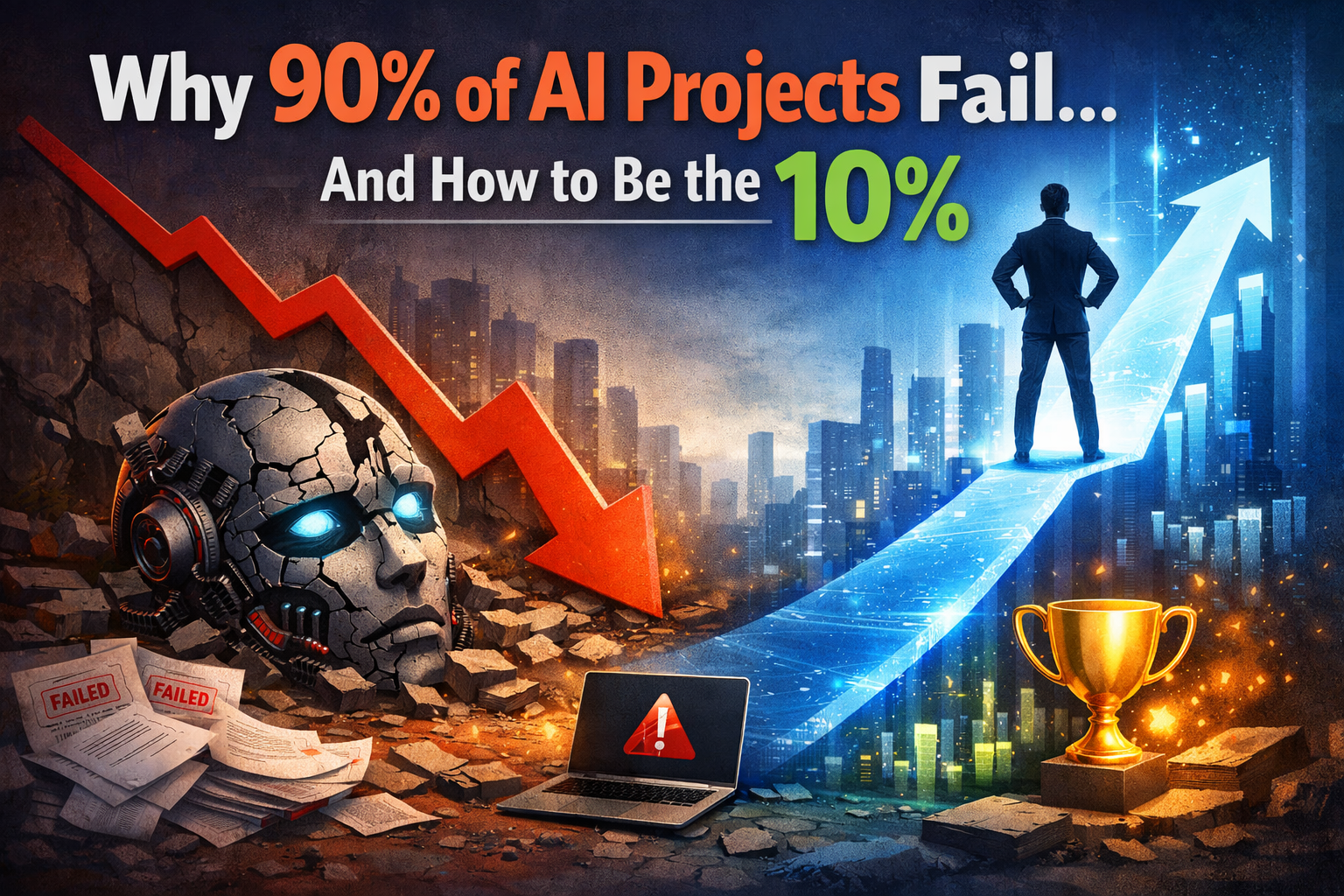Why 90% of AI Projects Fail (And How to Be the 10%)